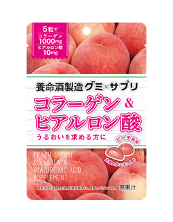 グミ×サプリ コラーゲン＆ヒアルロン酸